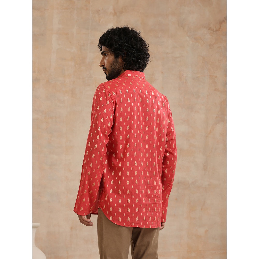 Printed Woven Short Kurta