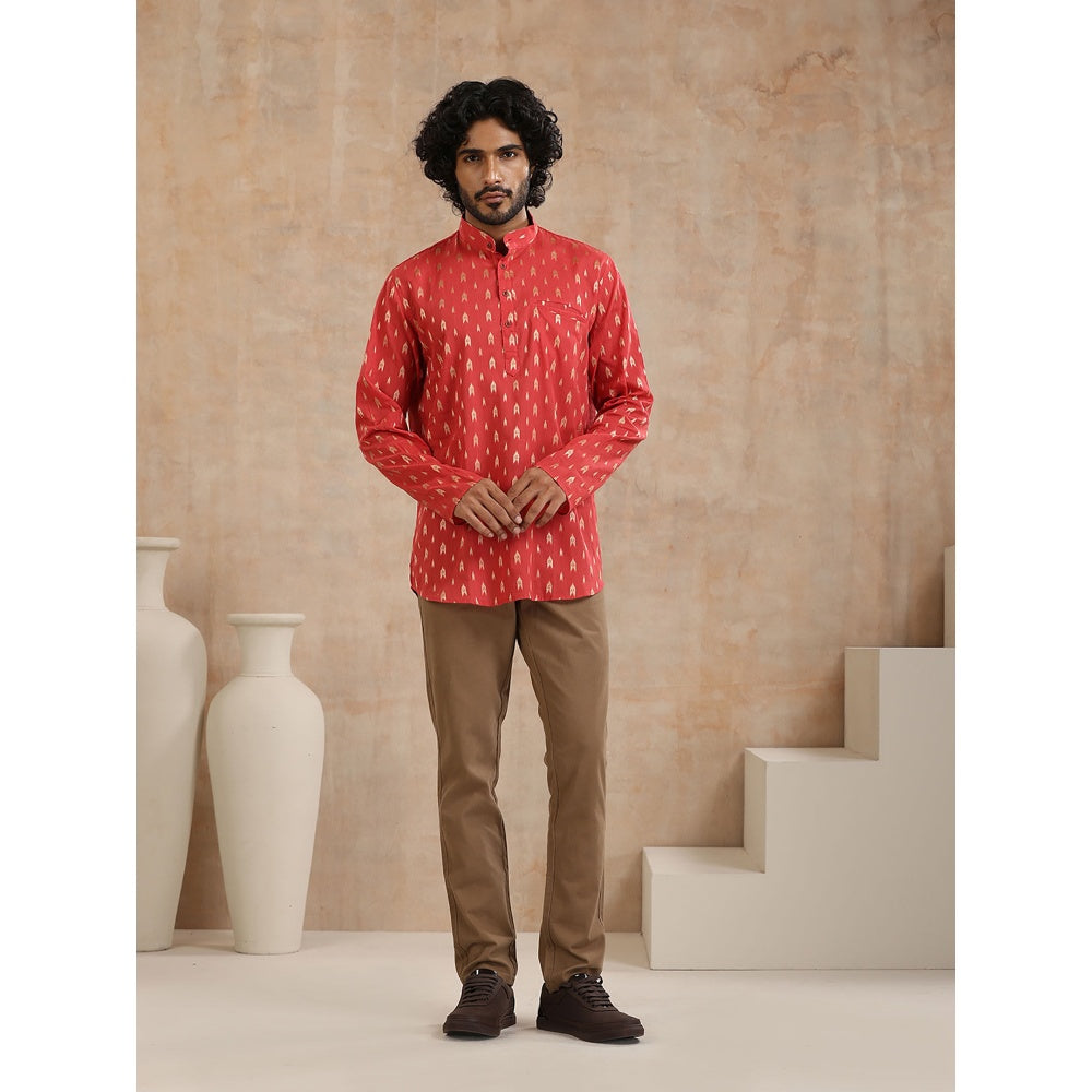 Printed Woven Short Kurta
