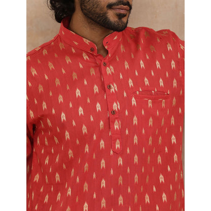 Printed Woven Short Kurta