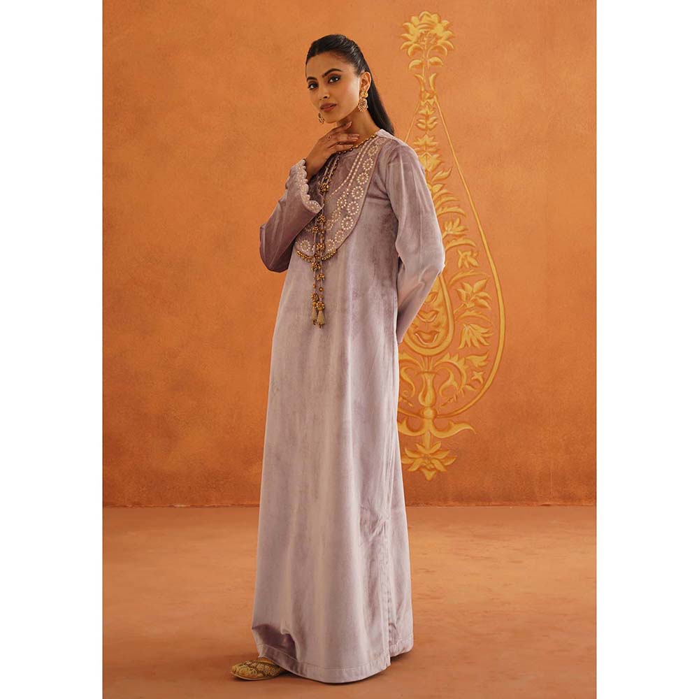 Inej Zeba Lavender Long Dress