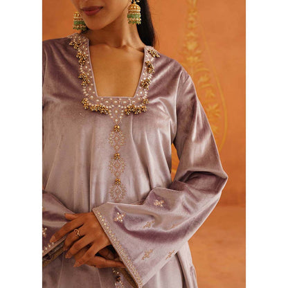 Inej Zeba Lavender A Line Co-Ord (Set of 2)