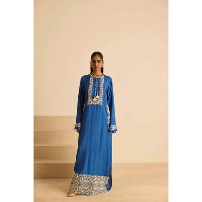 Inej Blue Full Length Dress