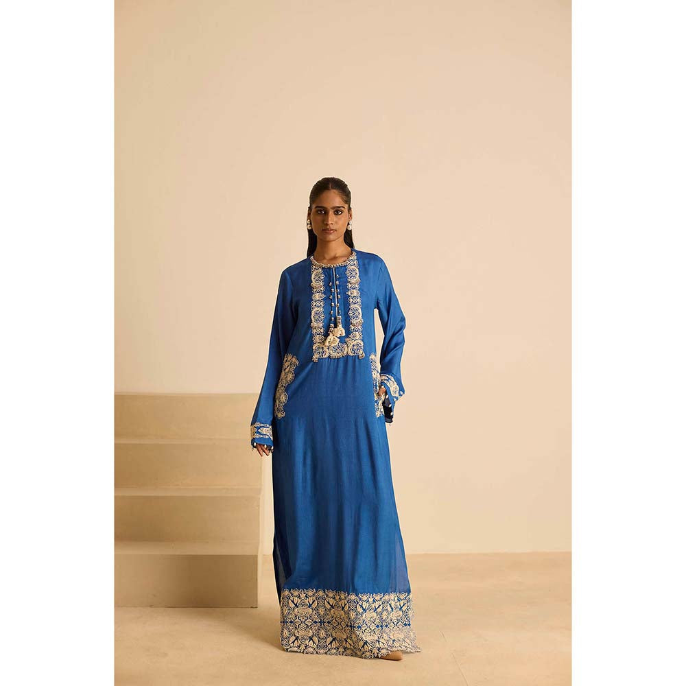 Inej Blue Full Length Dress