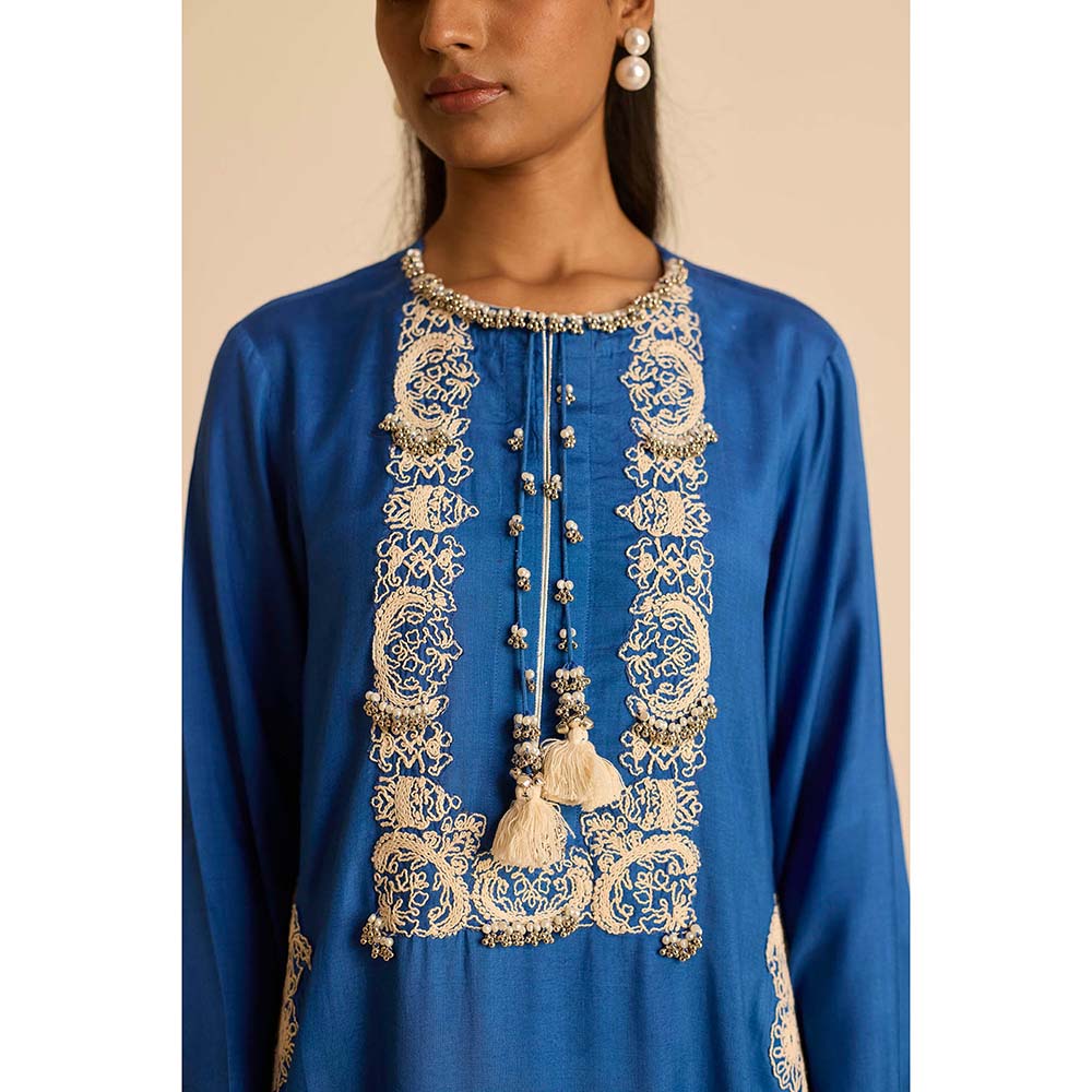 Inej Blue Full Length Dress
