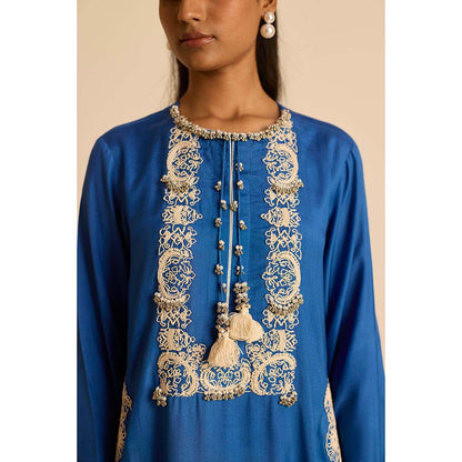 Inej Blue Full Length Dress