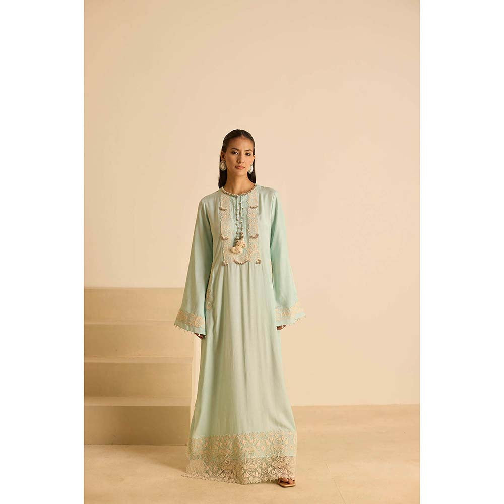 Inej Green Full Length Dress