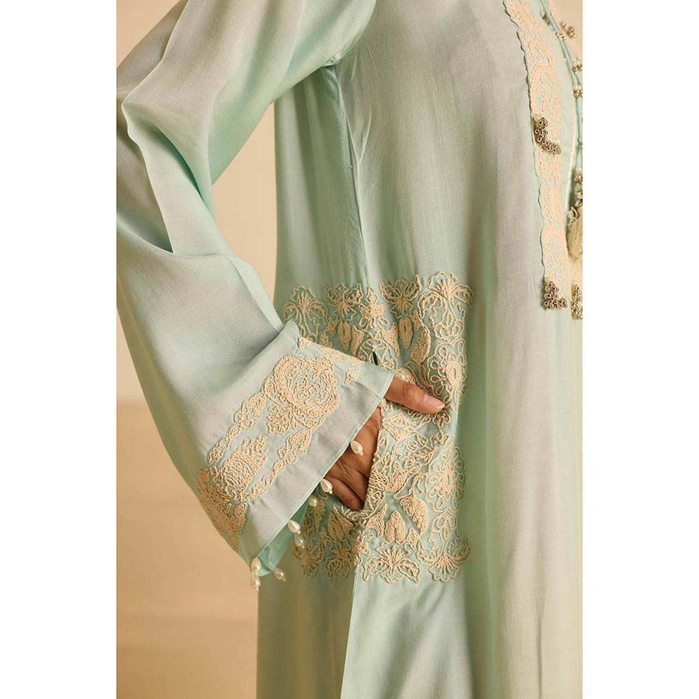 Inej Green Full Length Dress