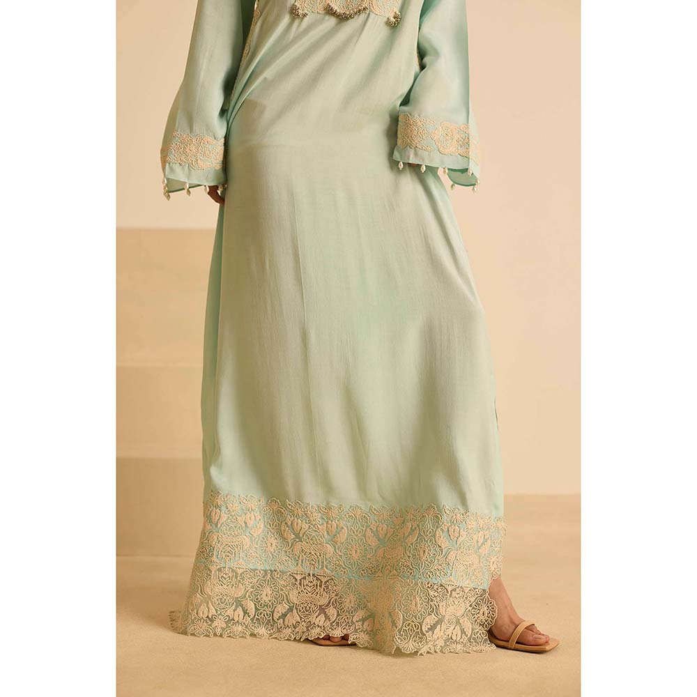 Inej Green Full Length Dress
