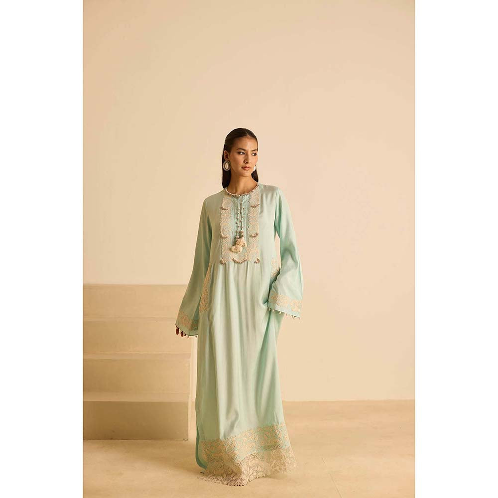 Inej Green Full Length Dress
