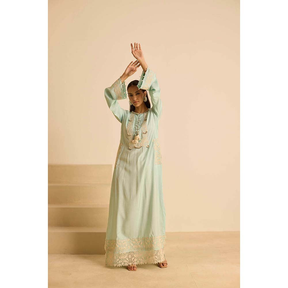 Inej Green Full Length Dress