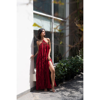 IT GIRL Red Katherine Dress