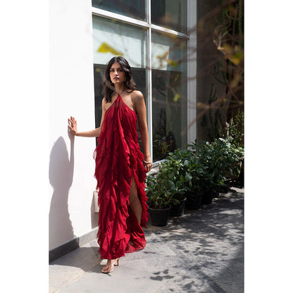 IT GIRL Red Katherine Dress
