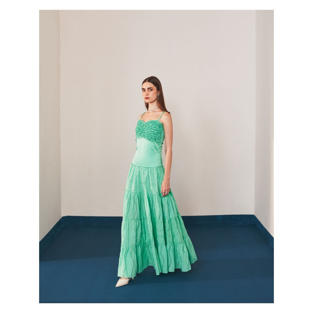 Ivory Rose Aqua Nova Green Dress