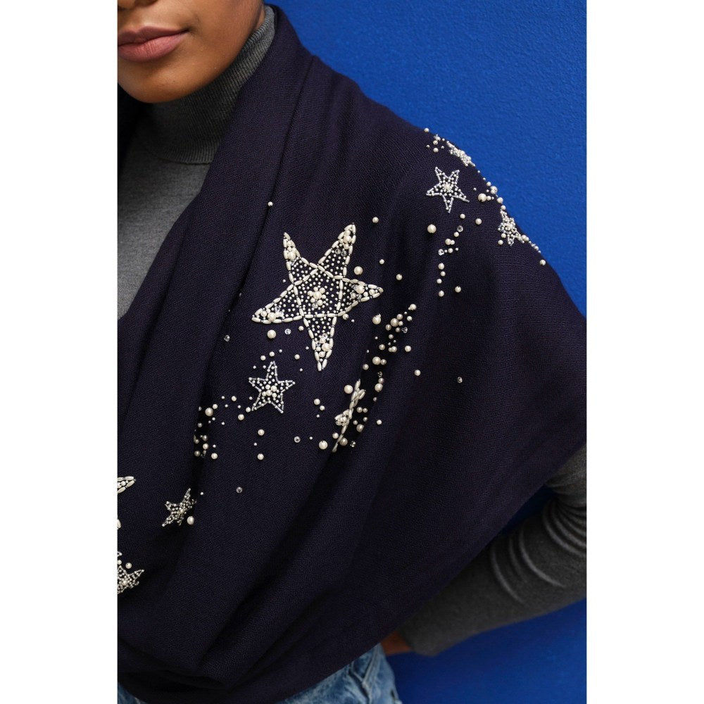 Janavi India Starburst in Merino Scarf