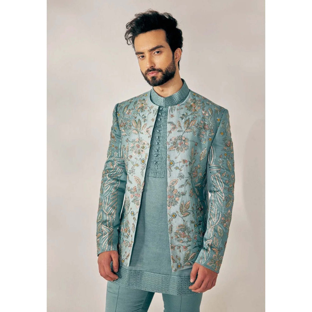 Jatin Malik The Chateau Groom Short Jacket (Set of 3)