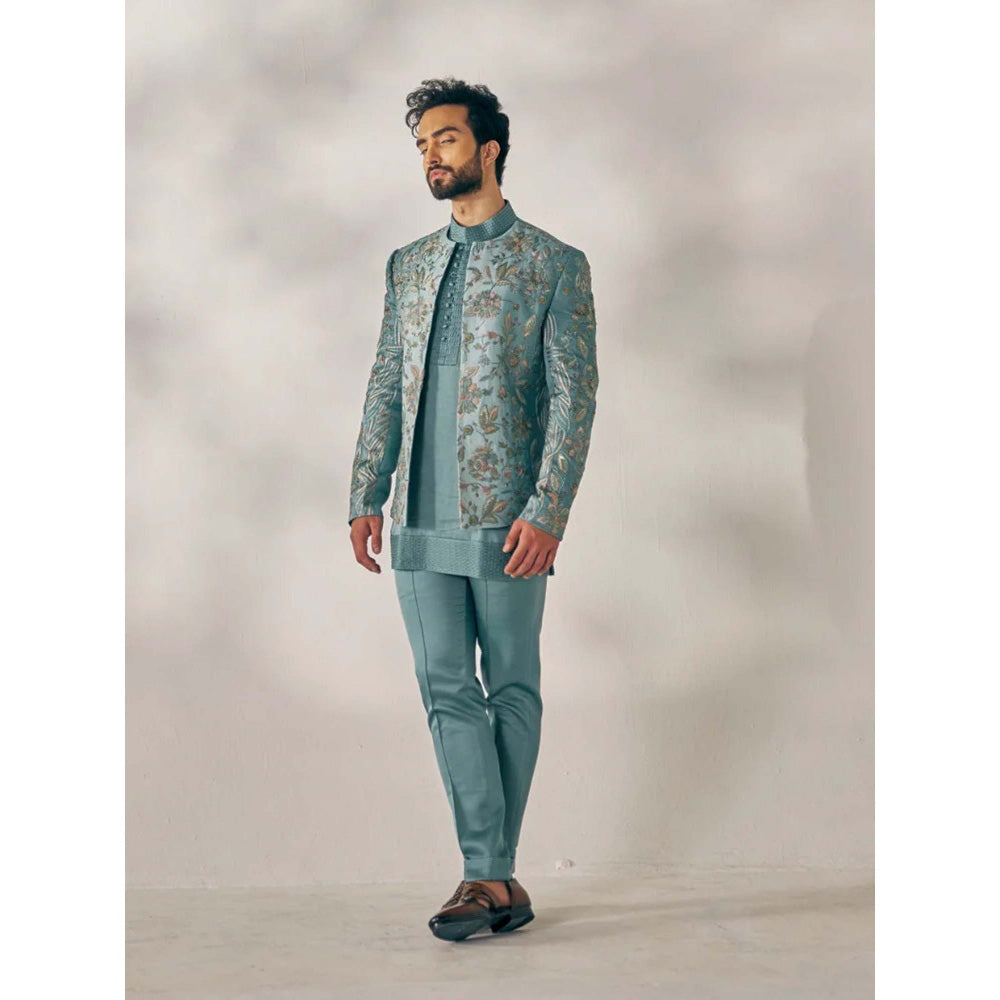 Jatin Malik The Chateau Groom Short Jacket (Set of 3)