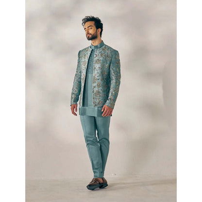 Jatin Malik The Chateau Groom Short Jacket (Set of 3)
