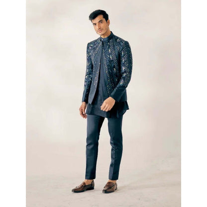 Jatin Malik Cubism Short Jacket (Set of 3)