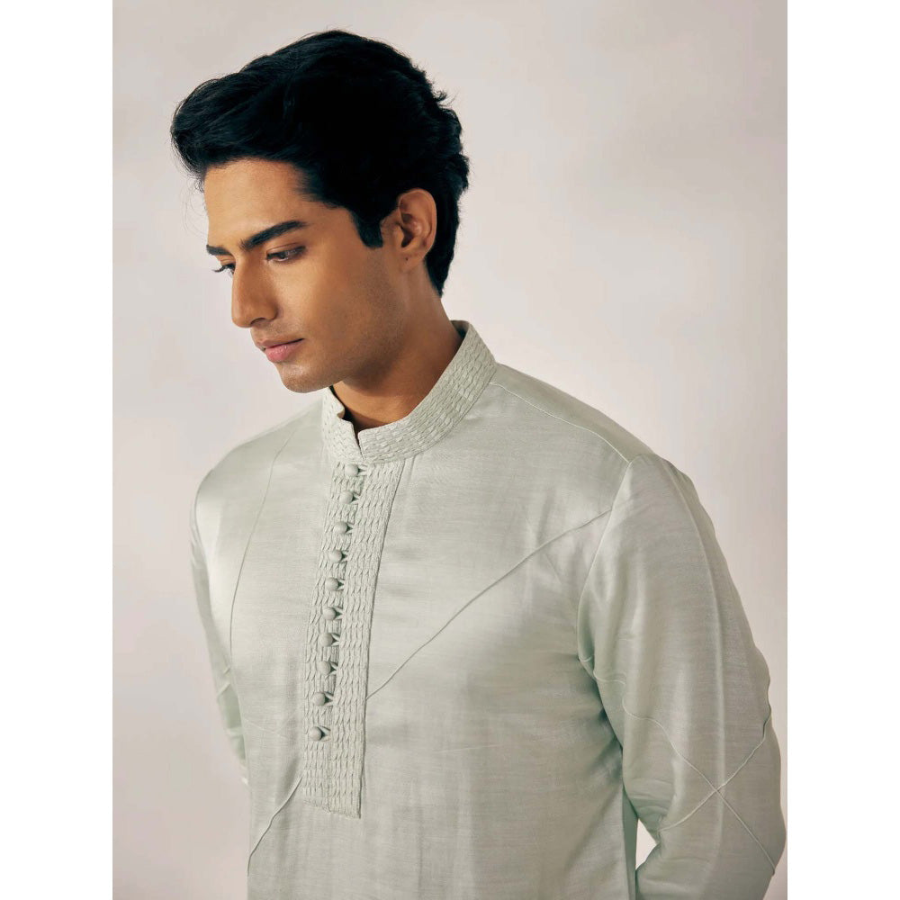 Jatin Malik Slow Blue Short Jacket (Set of 3)