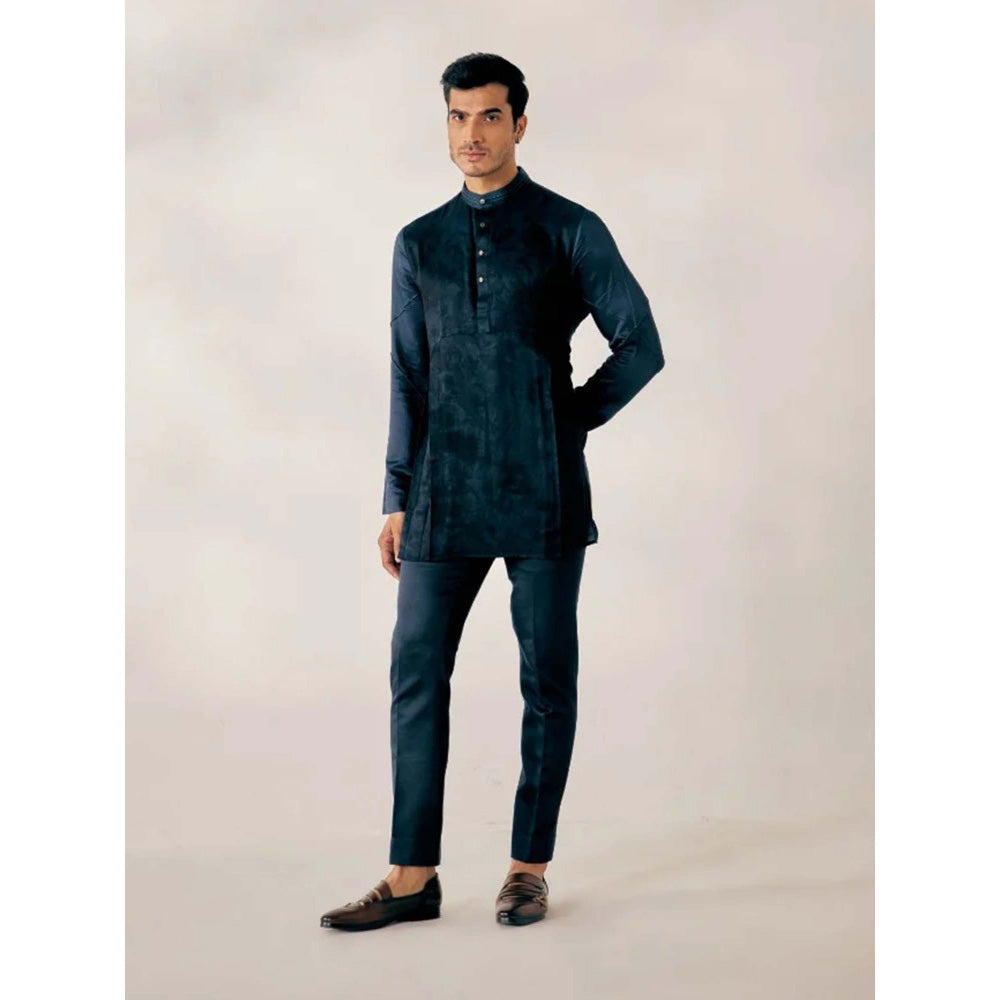 Jatin Malik Marble Dye Kurta (Set of 2)