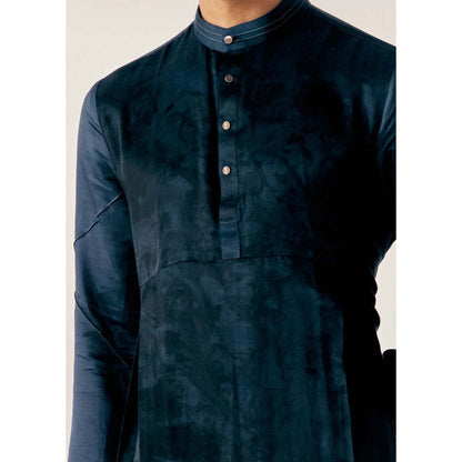 Jatin Malik Marble Dye Kurta (Set of 2)