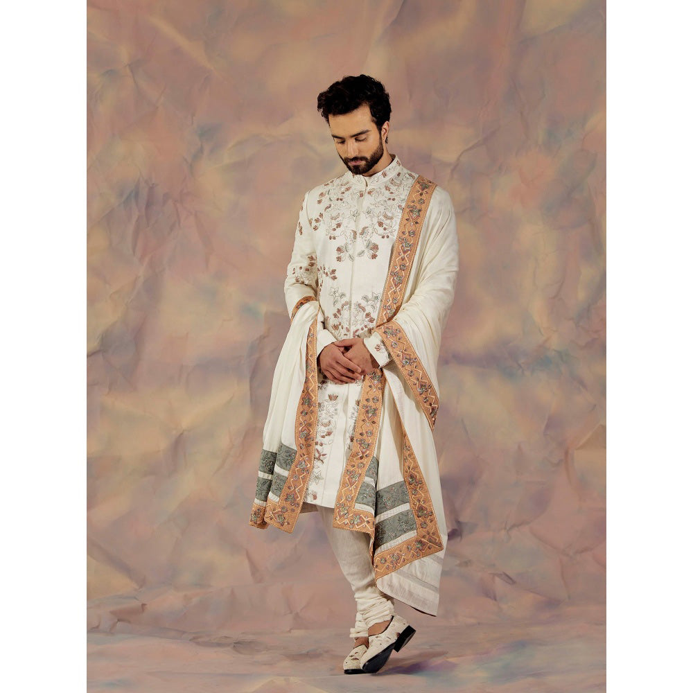 Jatin Malik White Stole