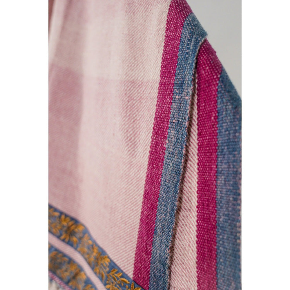 Jatin Malik Detailed Border Pashmina Shawl
