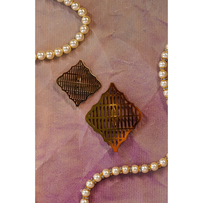 Jatin Malik Leaf Gold Kalgi