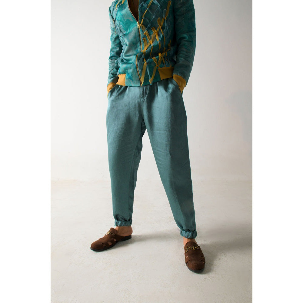 Jatin Malik Chateau Bomber Jacket (Set of 3)
