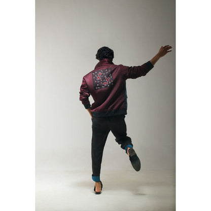 Jatin Malik Blacklisted Bomber Jacket (Set of 2)