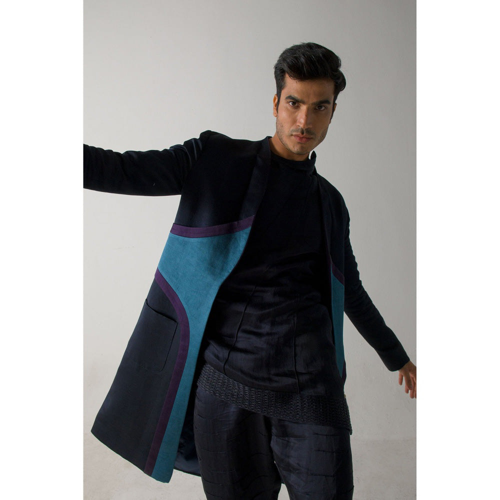 Jatin Malik The Wings Overcoat (Set of 3)
