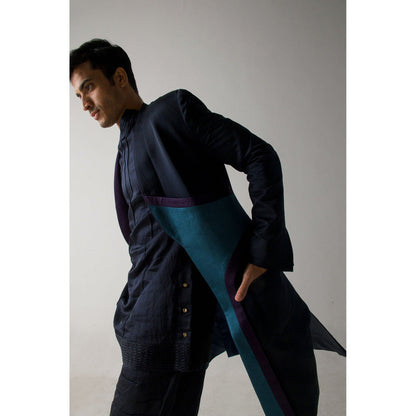 Jatin Malik The Wings Overcoat (Set of 3)