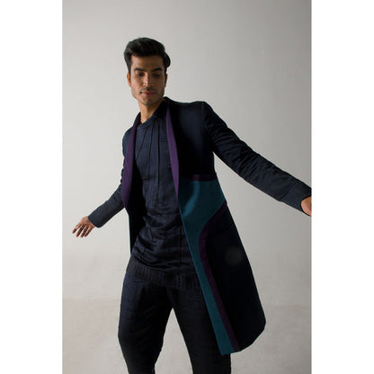 Jatin Malik The Wings Overcoat (Set of 3)