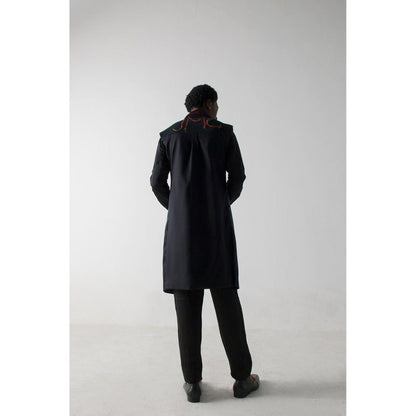 Jatin Malik Texture-D Jacket (Set of 3)