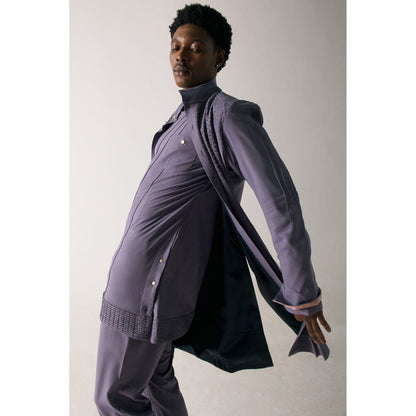 Jatin Malik English Purpul Kurta