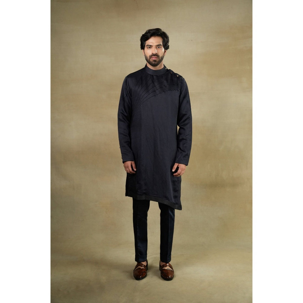 Jatin Malik Midnight Wane Kurta (Set of 2)