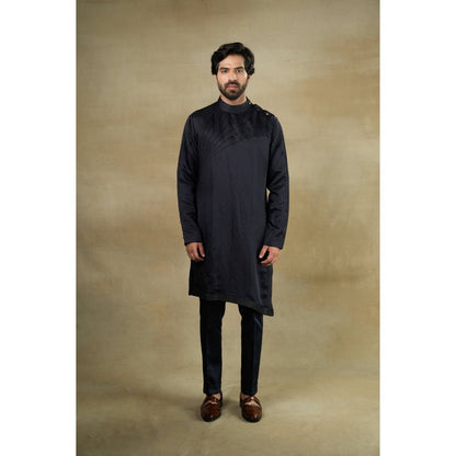 Jatin Malik Midnight Wane Kurta (Set of 2)