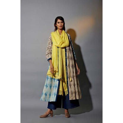 JAYATI GOENKA Festive Mix Printed Multi-Color Co-Ord (Set of 6)