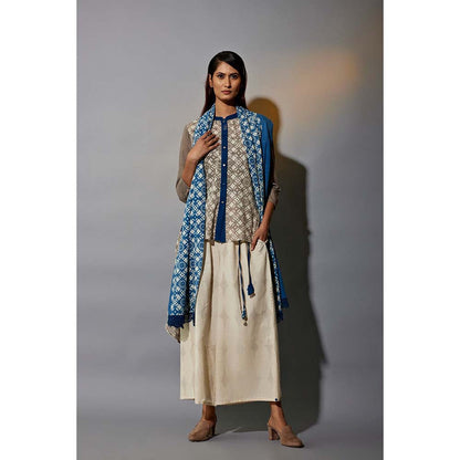 JAYATI GOENKA 24 X & Festive Printed Grey Co-Ord (Set of 5)