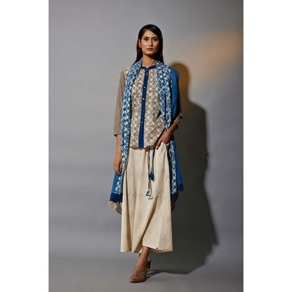 JAYATI GOENKA 24 X & Festive Printed Grey Co-Ord (Set of 5)