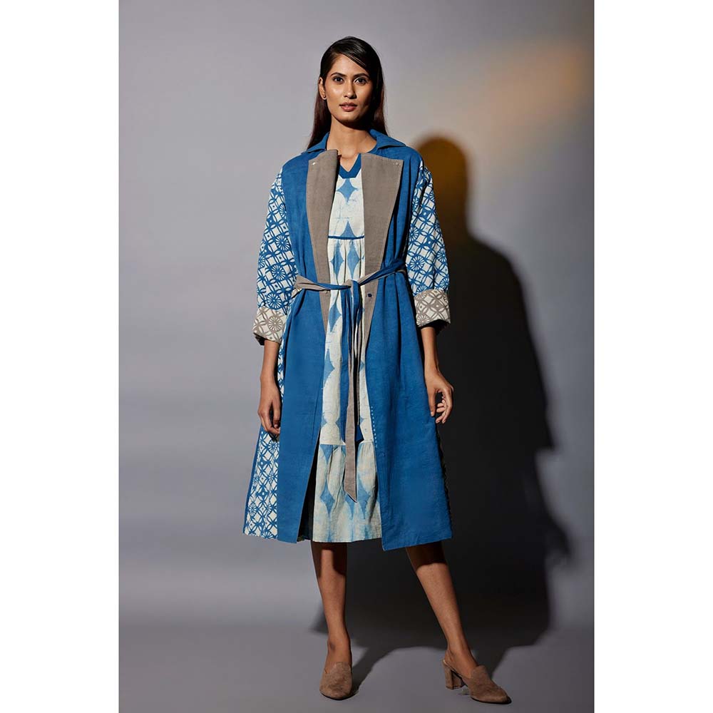 JAYATI GOENKA Reversible Printed Multi-Color Co-ord (Set of 4)