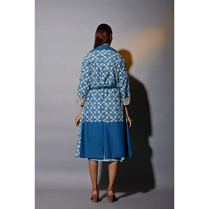JAYATI GOENKA Reversible Printed Multi-Color Co-ord (Set of 4)