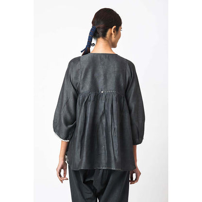 JAYATI GOENKA Solid Carbon Co-Ord (Set of 2)