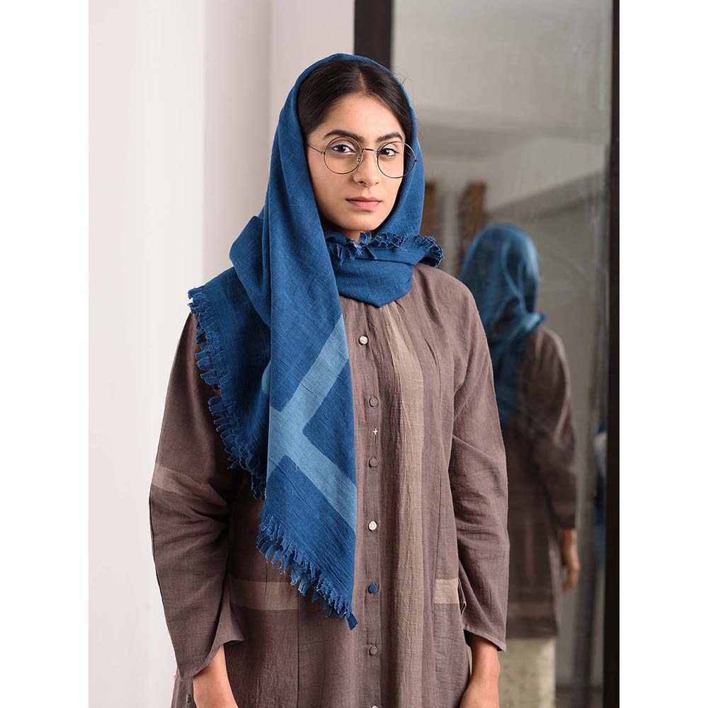 JAYATI GOENKA Taupe Geometric Tunic