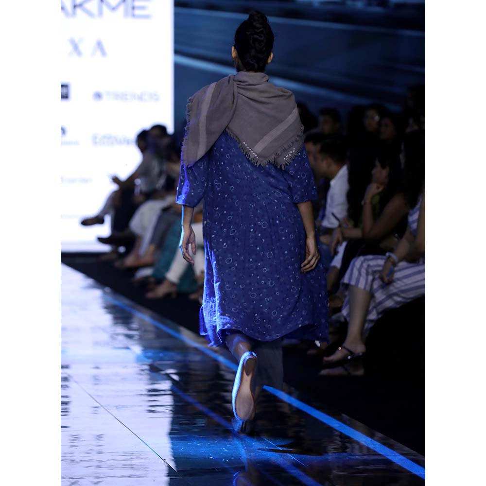 JAYATI GOENKA Blue Printed Kurta