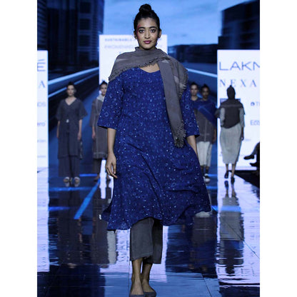 JAYATI GOENKA Blue Printed Kurta