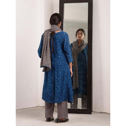 JAYATI GOENKA Blue Printed Kurta