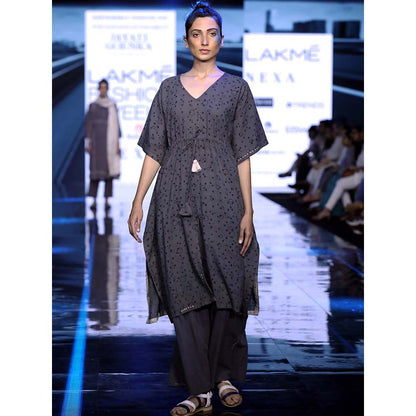 JAYATI GOENKA Grey Solid Pants