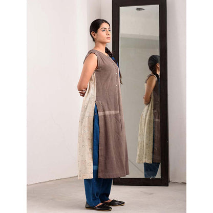 JAYATI GOENKA Indigo Solid Pants