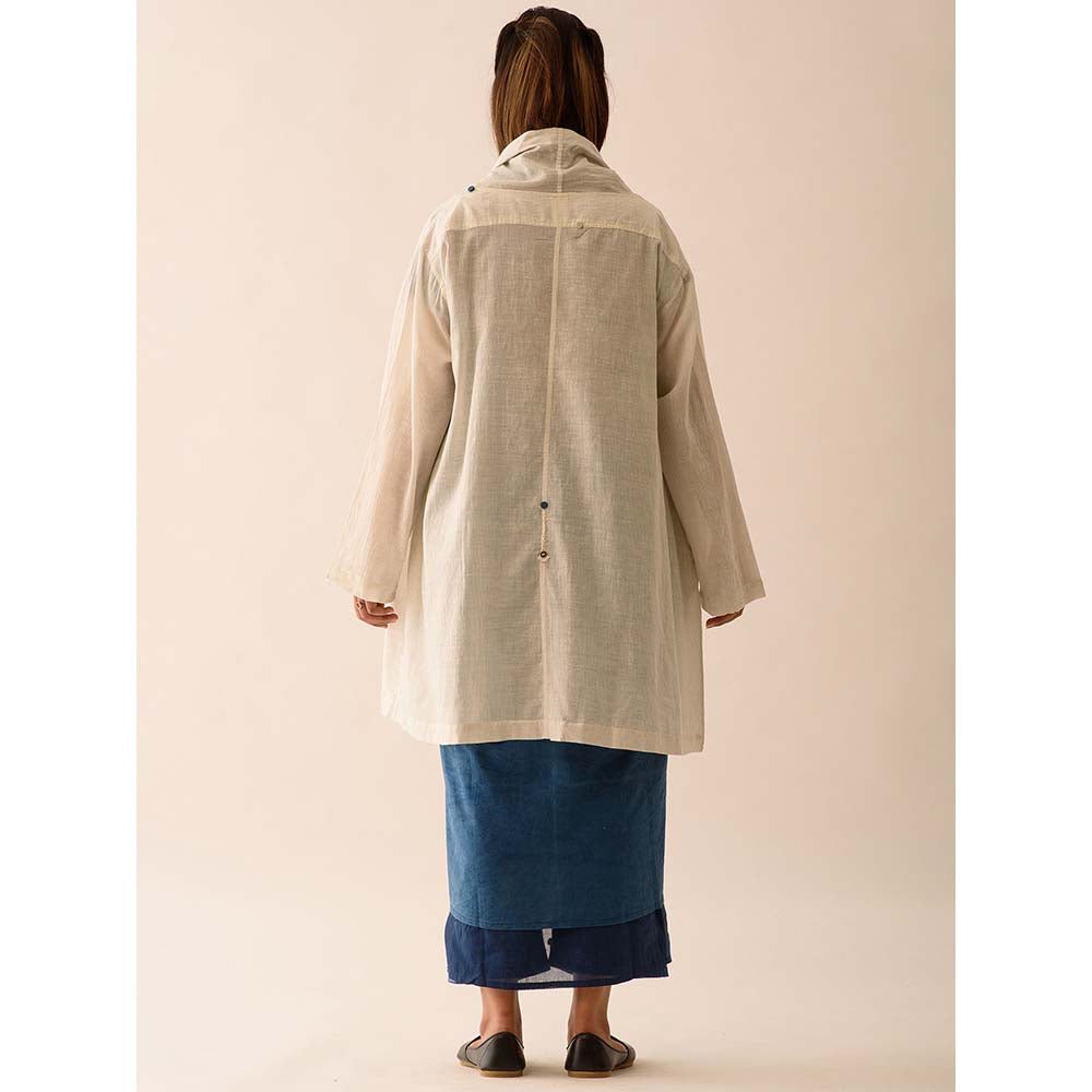 JAYATI GOENKA Beige Stripes Jacket